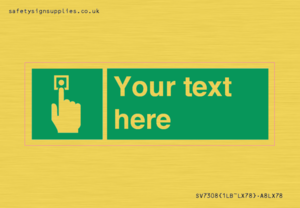 Custom Safe Condition Emergency call point